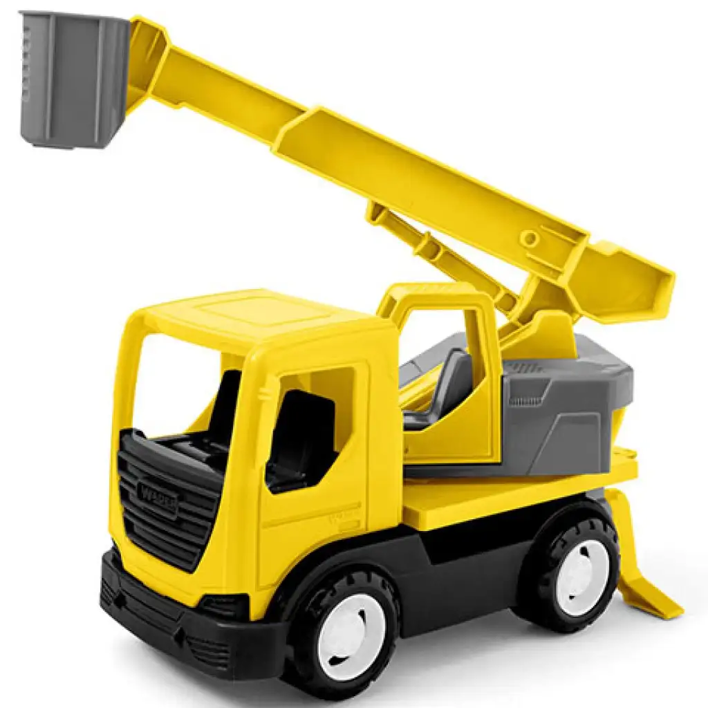 Tech Truck Emelőkosaras teherautó dobozban 29cm - Wader kép 2