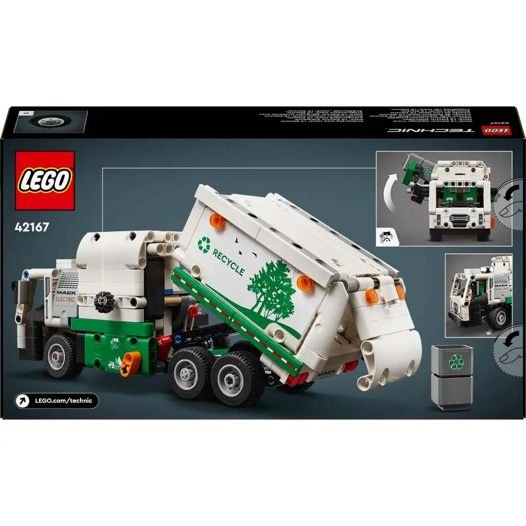 LEGO® Technic: Mack LR Electric kukásautó (42167) kép 2