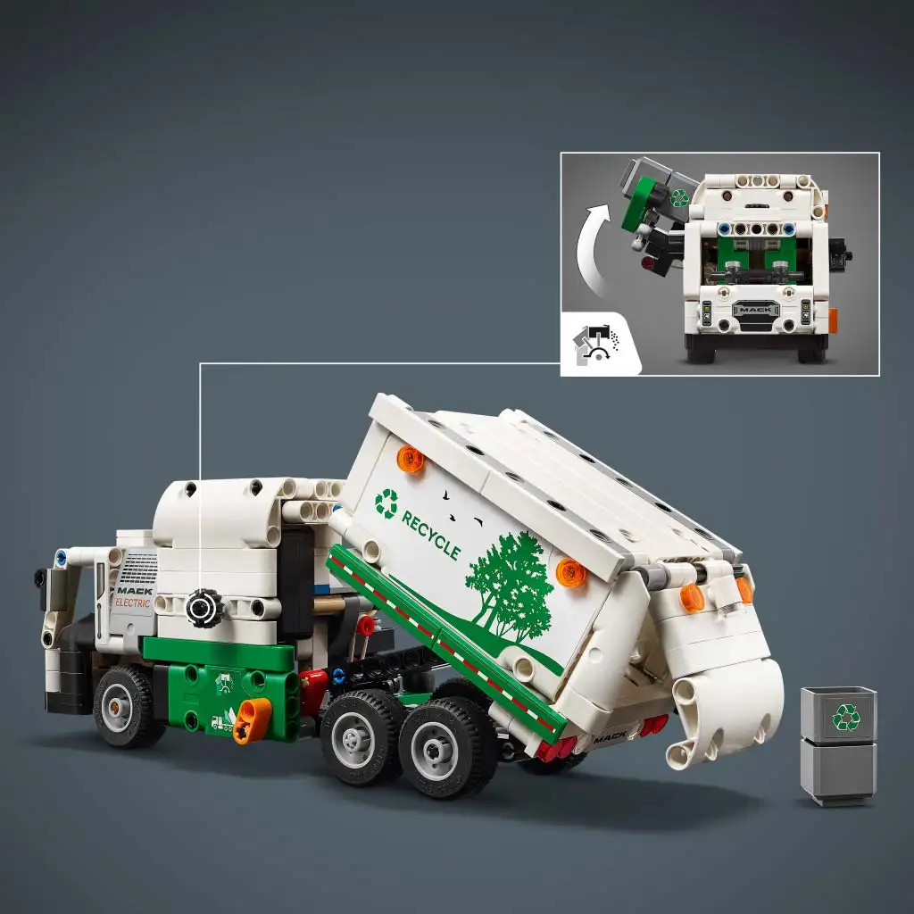 LEGO® Technic: Mack LR Electric kukásautó (42167) kép 5