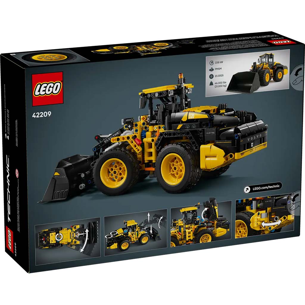 LEGO® Technic: Volvo L120 Electric kerekes rakodógép (42209) kép 2