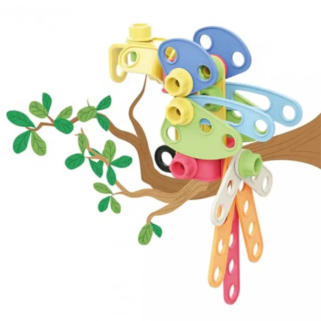 Quercetti: Play Eco Tecno Jumbo 52db-os építőjáték kép 2