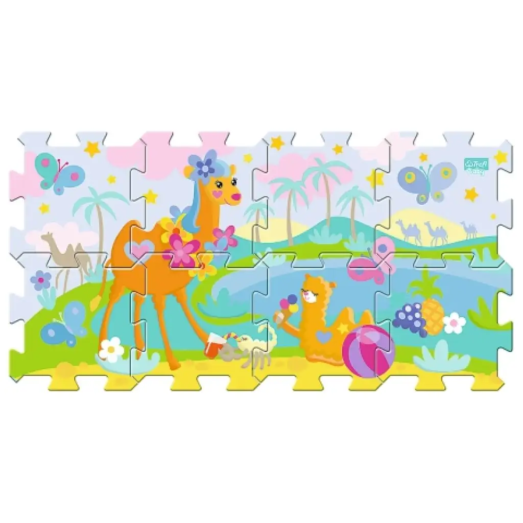 Tevék az oázisban szivacs puzzle - Terfl kép 3