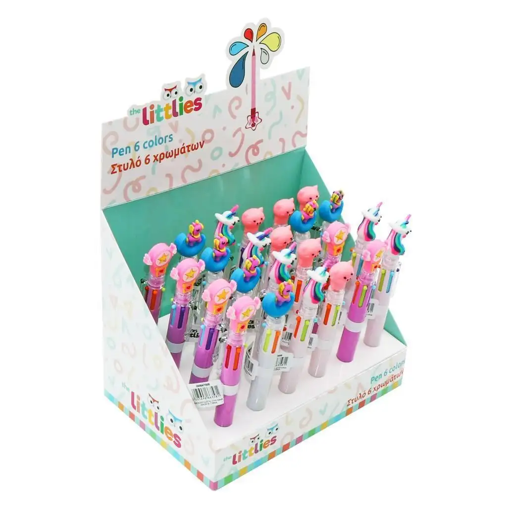 The Littlies: Hat színű toll többféle változatban 1db