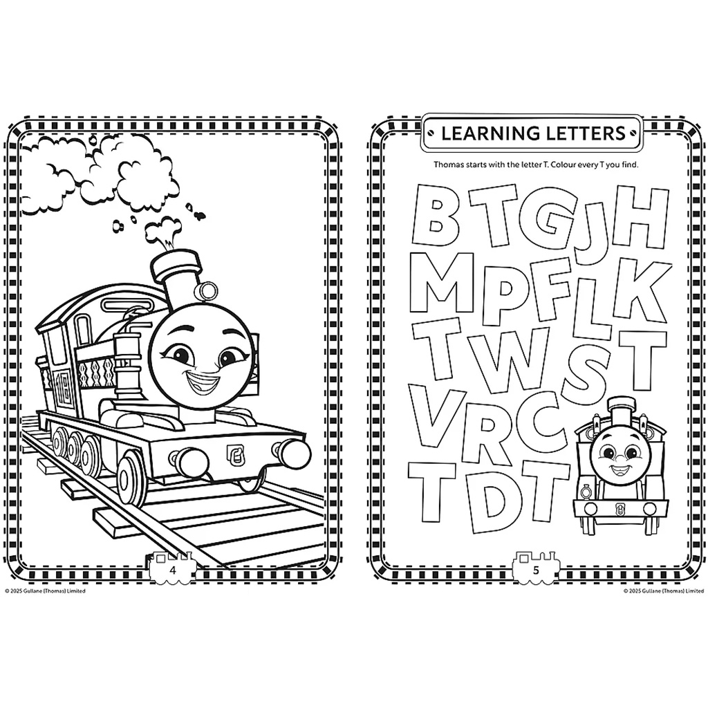Thomas és barátai kifestőkönyv - Trefl kép 2