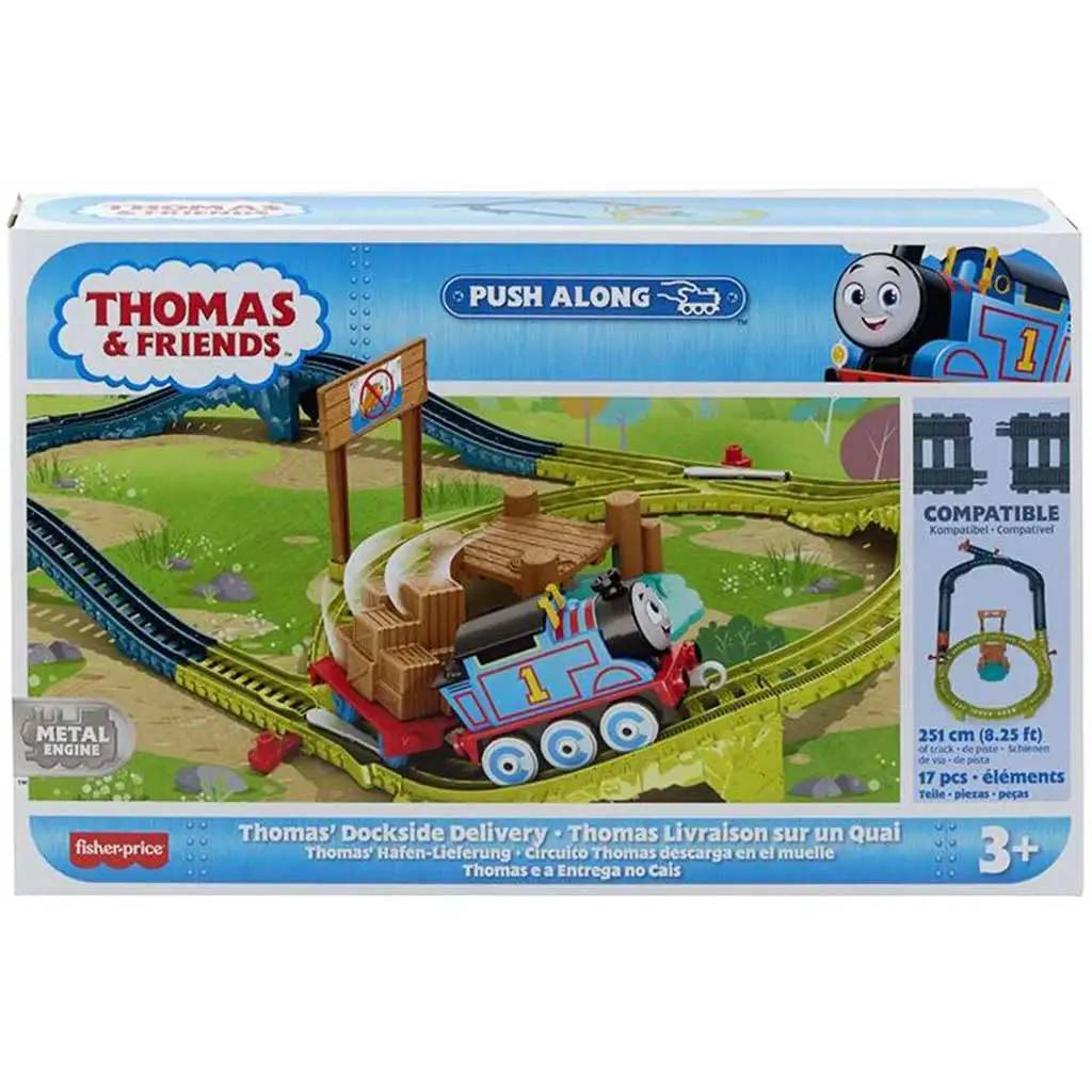 Fisher-Price: Thomas és barátai - Thomas' Dockside Delivery pályaszett - Mattel
