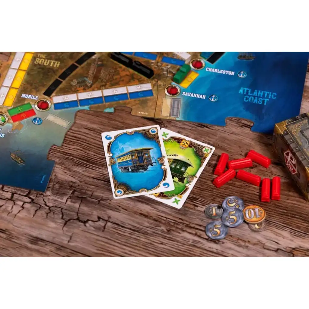 Ticket to Ride Legacy - A legendás nyugat kép 2