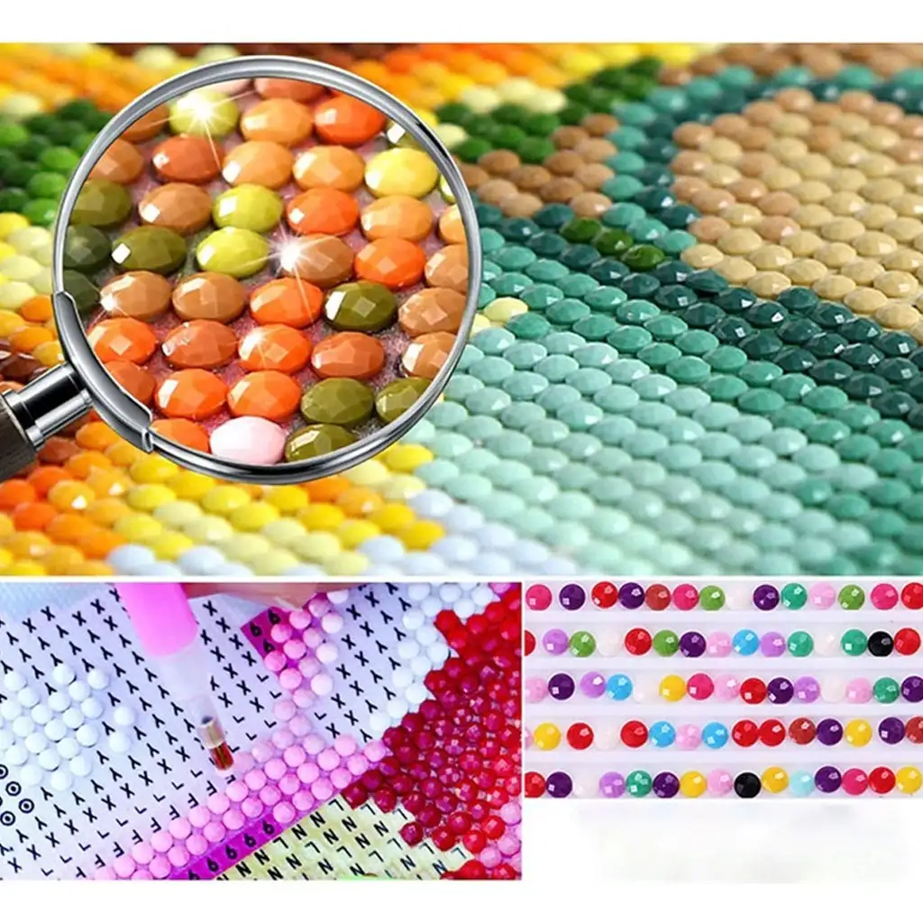 Gyémántszemes kirakó: Velence gyémántfestő szett 30x40cm kép 3