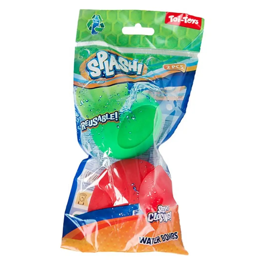 Splash újrahasználható vízibomba többféle változatban 2db-os kép 3