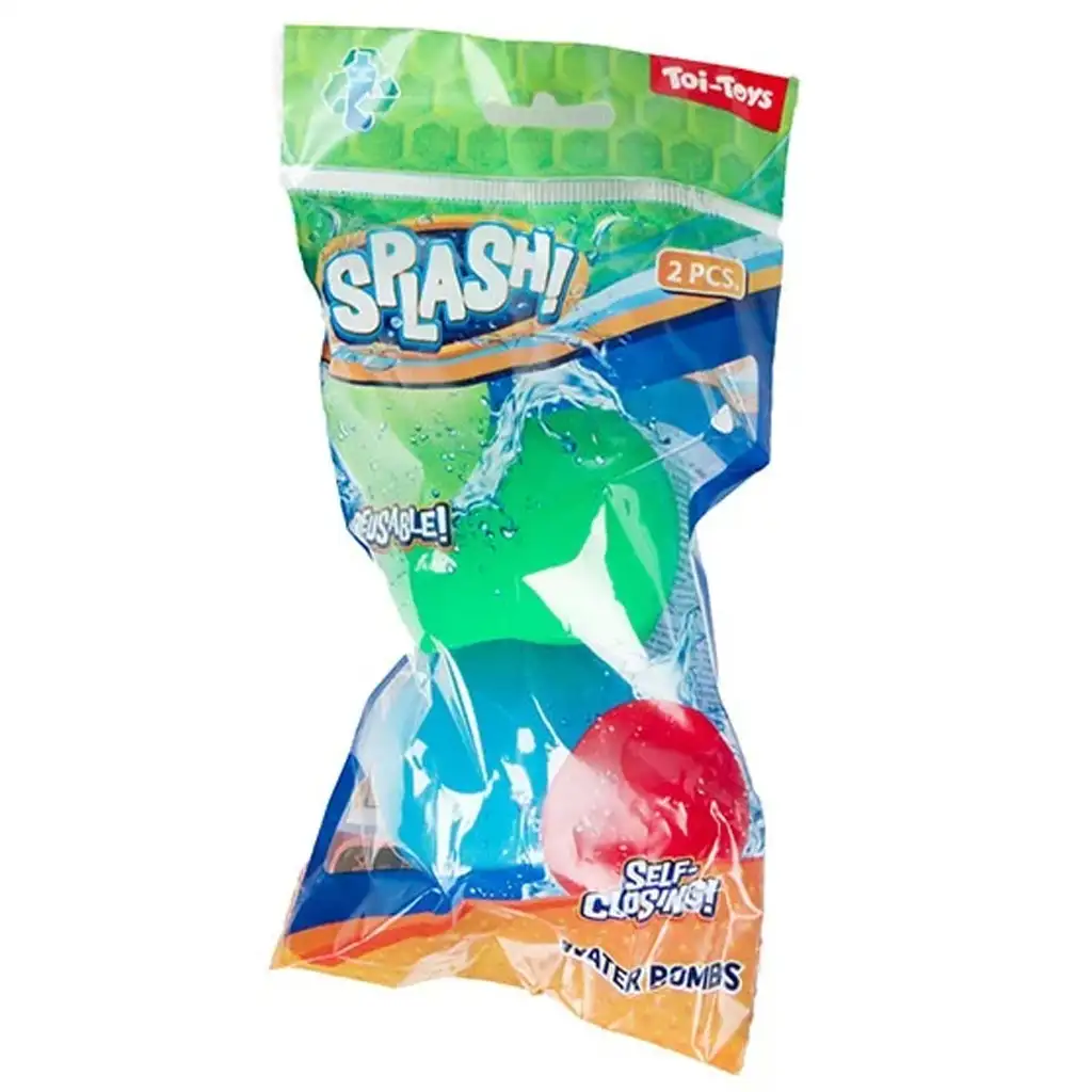 Splash újrahasználható vízibomba többféle változatban 2db-os kép 4