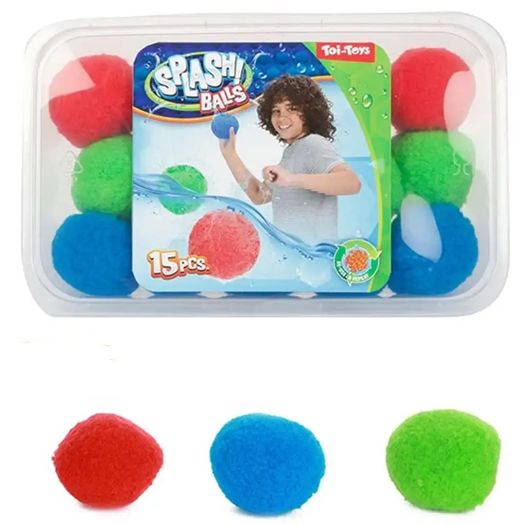 Splash Vízibomba 15db-os szett tárolóban