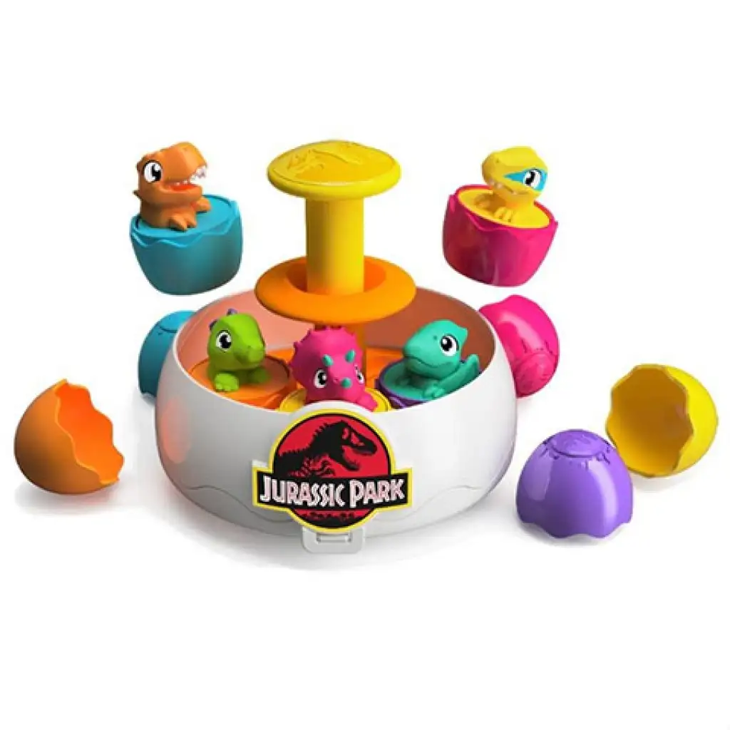 Toomies: Jurassic World pörgő dínó tojások játékszett kép 2