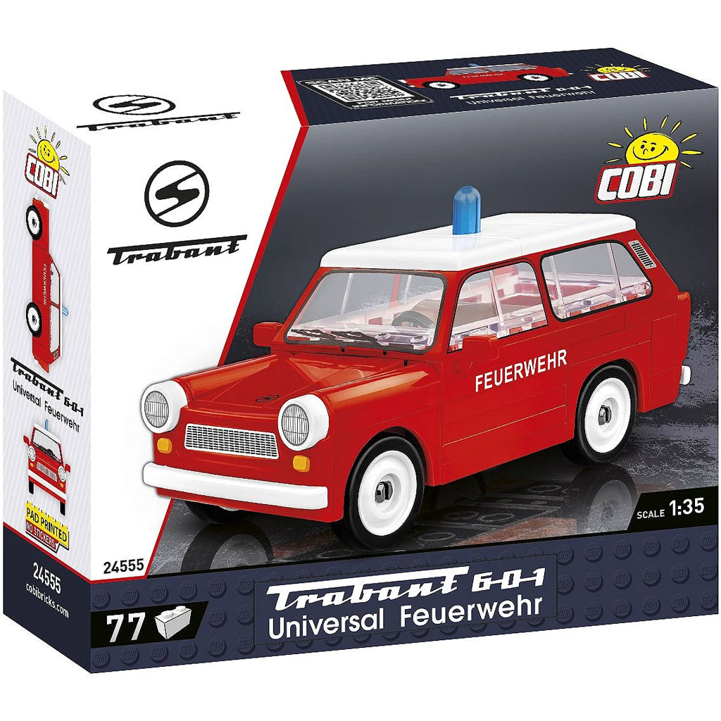 COBI: Trabant 601 tűzoltóautó építőjáték (24555)