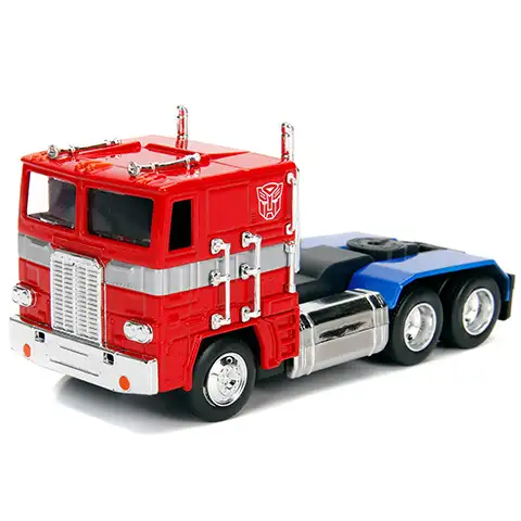 Transformers: Optimus Fővezér G1 fém autó 1/32 - Simba Toys kép 2