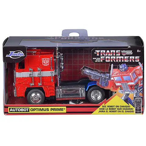 Transformers: Optimus Fővezér G1 fém autó 1/32 - Simba Toys