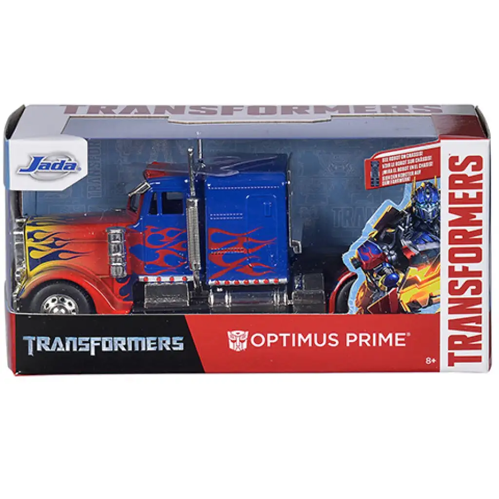 Transformers: Optimus Fővezér T1 fém autó 1/32 - Simba Toys