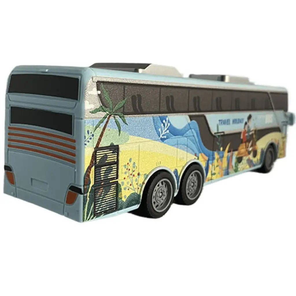 RC Távirányítós Travel Holiday City Busz fénnyel 27MHz 1/32-es méretarány 25cm kép 3