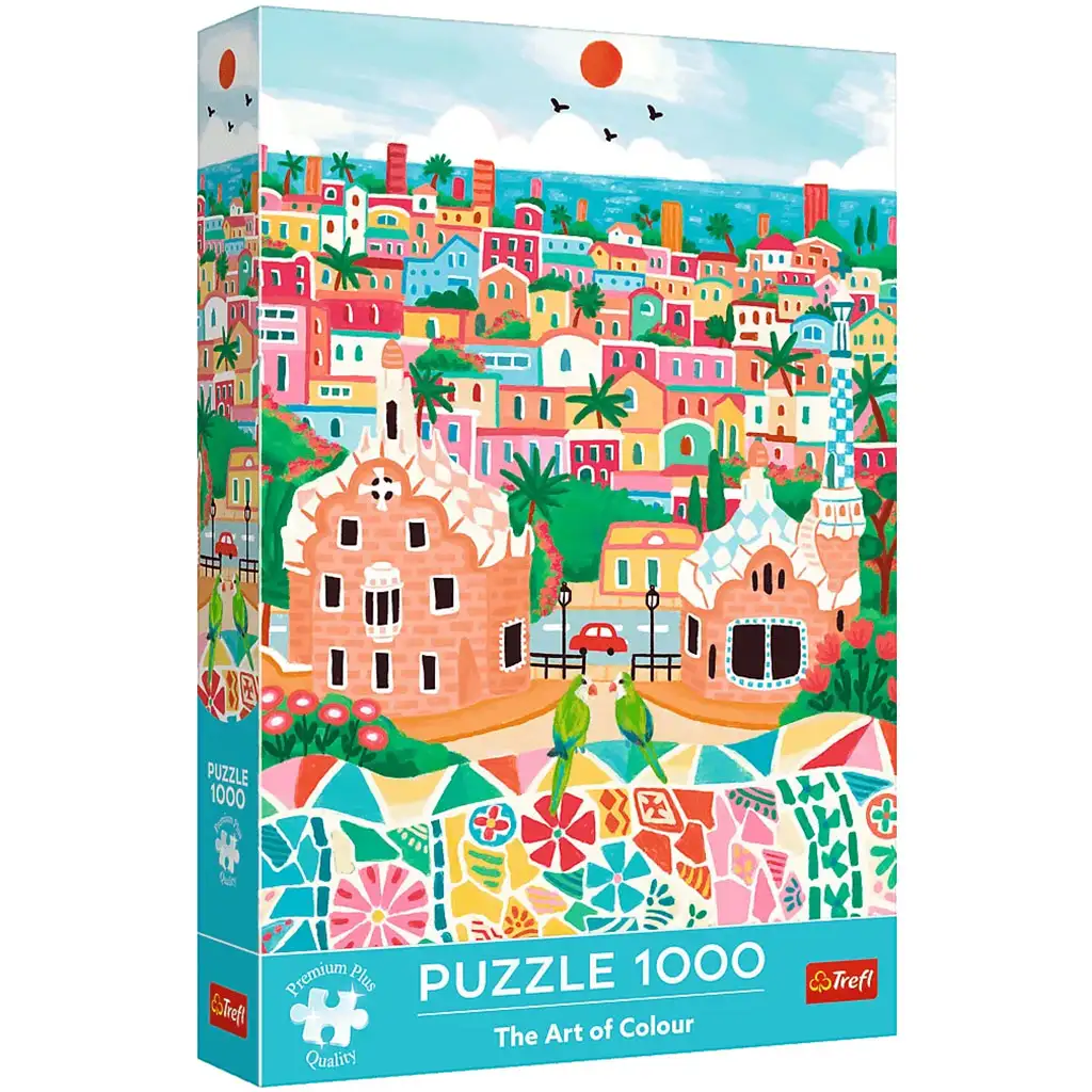 A színek művészete, Barcelona 1000db-os prémium puzzle - Trefl
