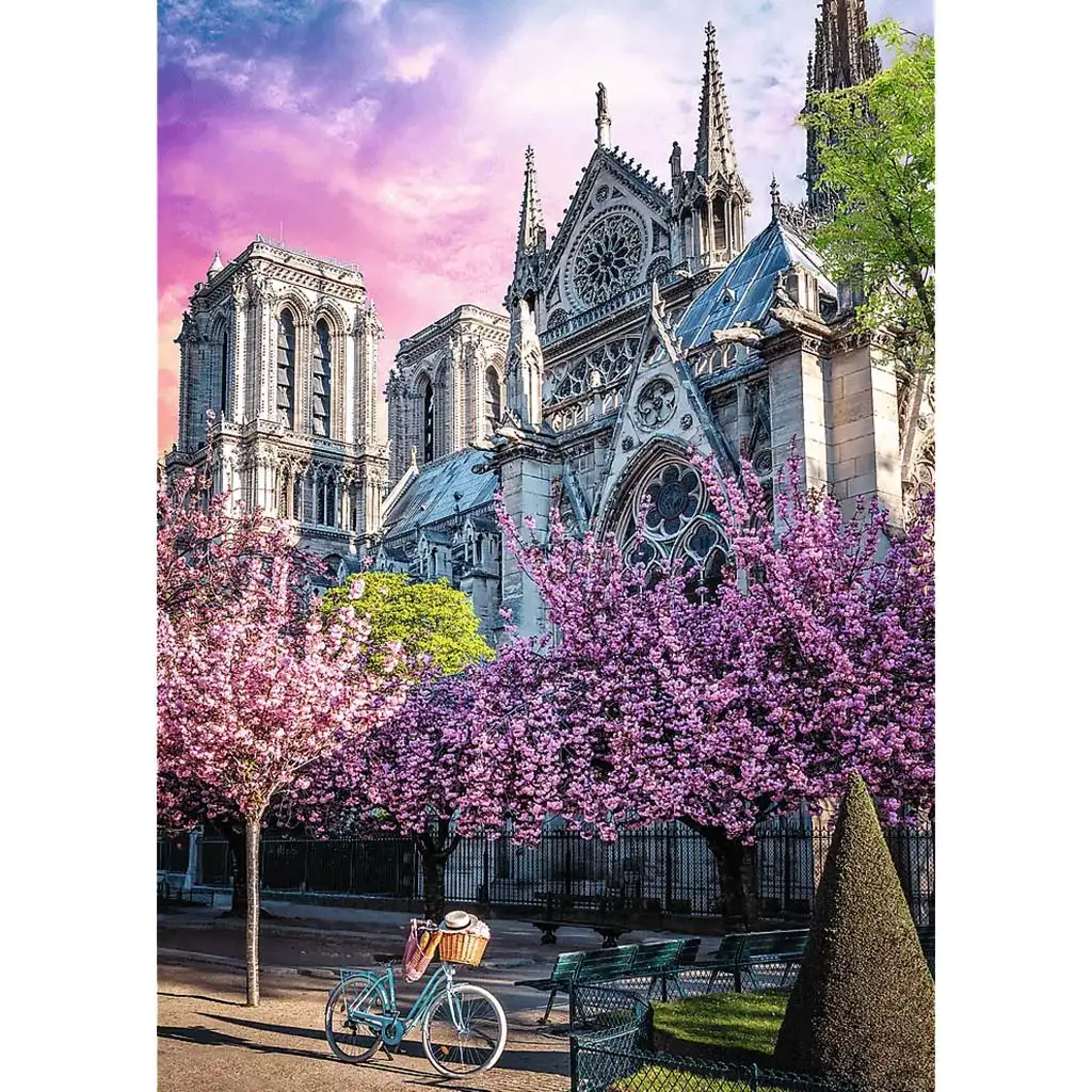 Párizs, Notre Dame 1000db-os prémium puzzle - Trefl kép 2