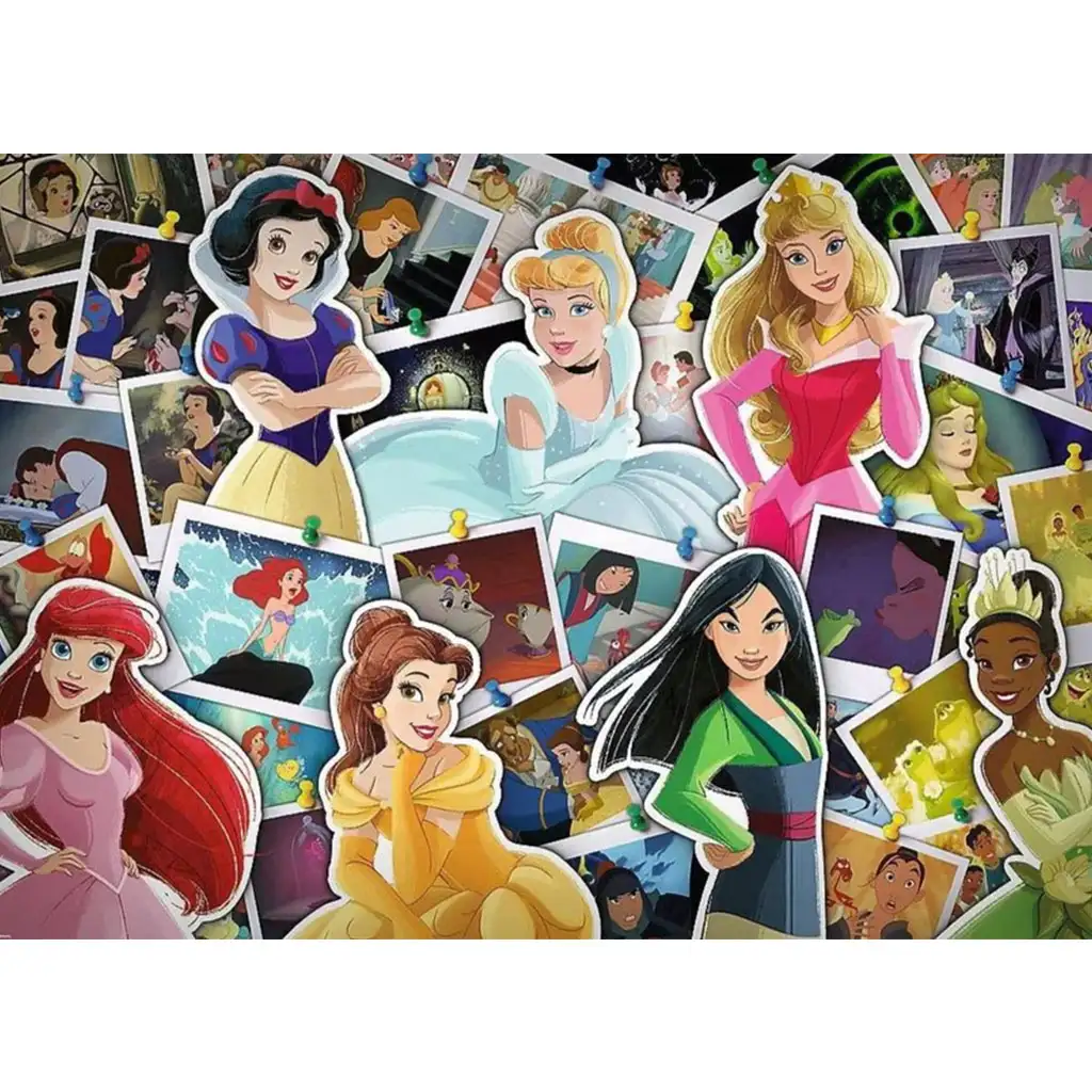 Disney hercegnők fényképei 1000db-os puzzle - Trefl kép 2