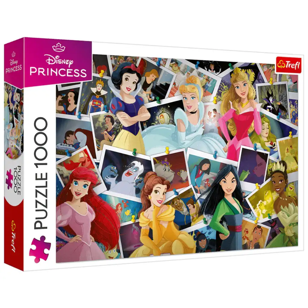 Disney hercegnők fényképei 1000db-os puzzle - Trefl