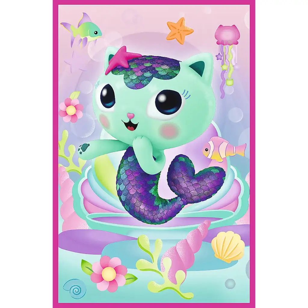 Gabi babaháza Gabival és a cicákkal 3x50db-os puzzle - Trefl kép 3