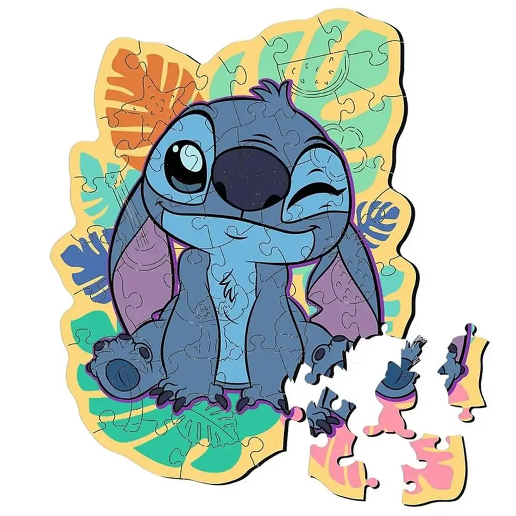 Stitch trópusi kalandja 50db-os fa puzzle - Trefl kép 2