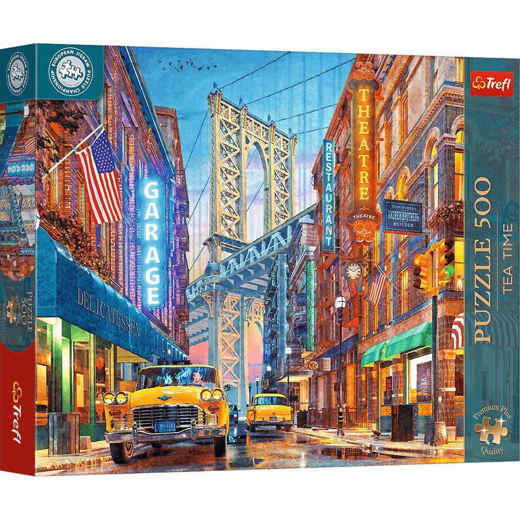 Puzzle EB: Manhattan híd, New York 500db-os prémium puzzle – Trefl