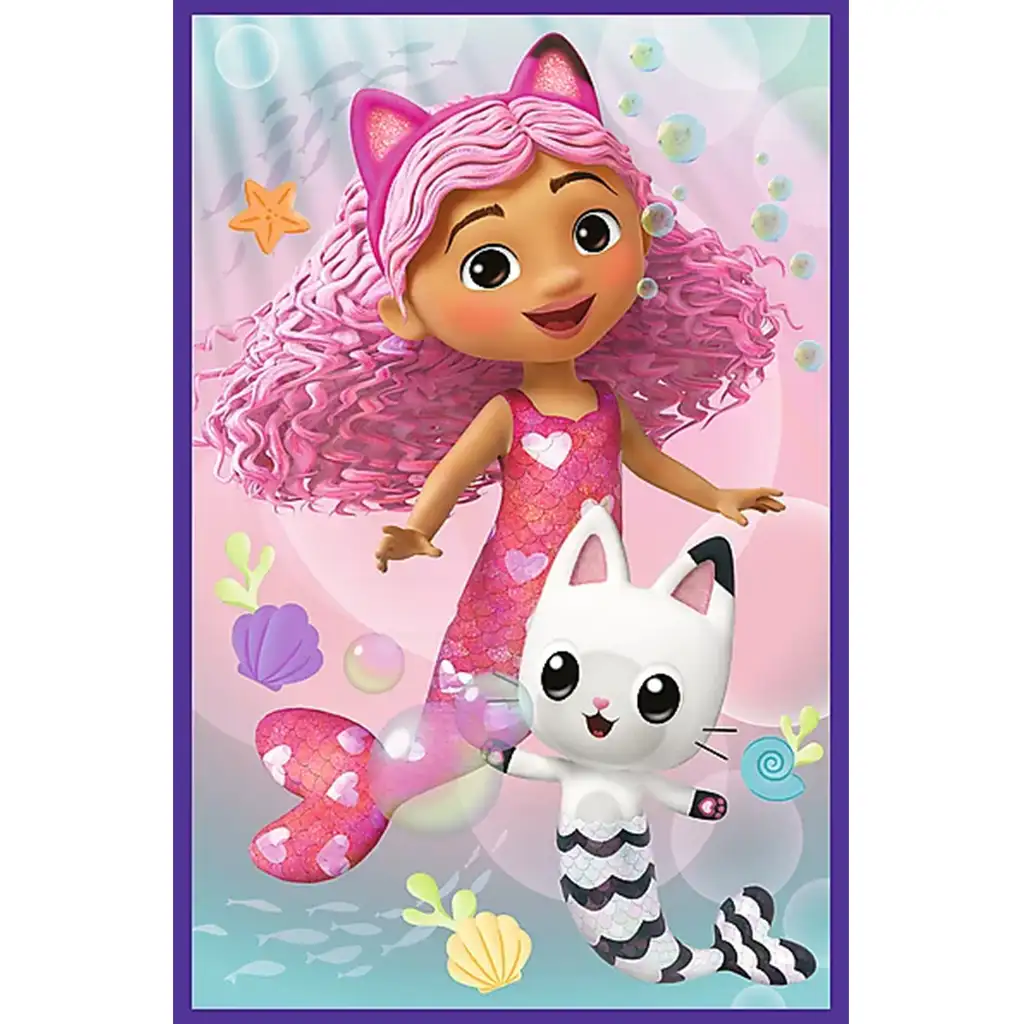 Gabi babaháza színes napok 3x80db-os puzzle - Trefl kép 3