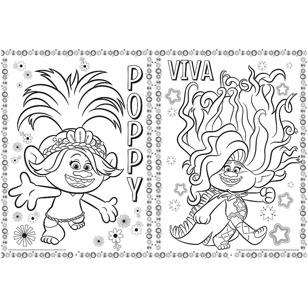 Trollok kifestőkönyv - Trefl kép 2