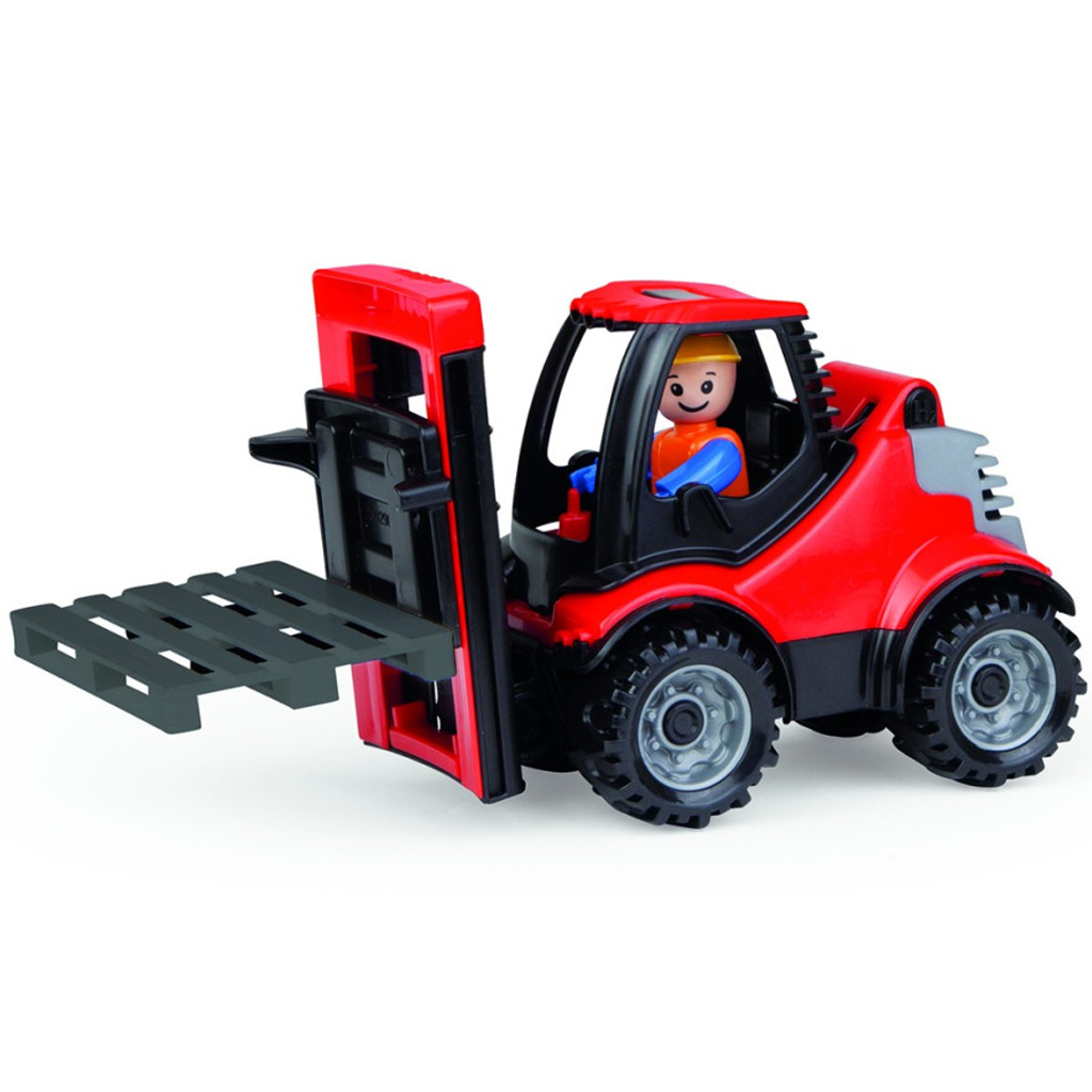 LENA: Truckies Targonca raklapokkal dobozos 22cm kép 2