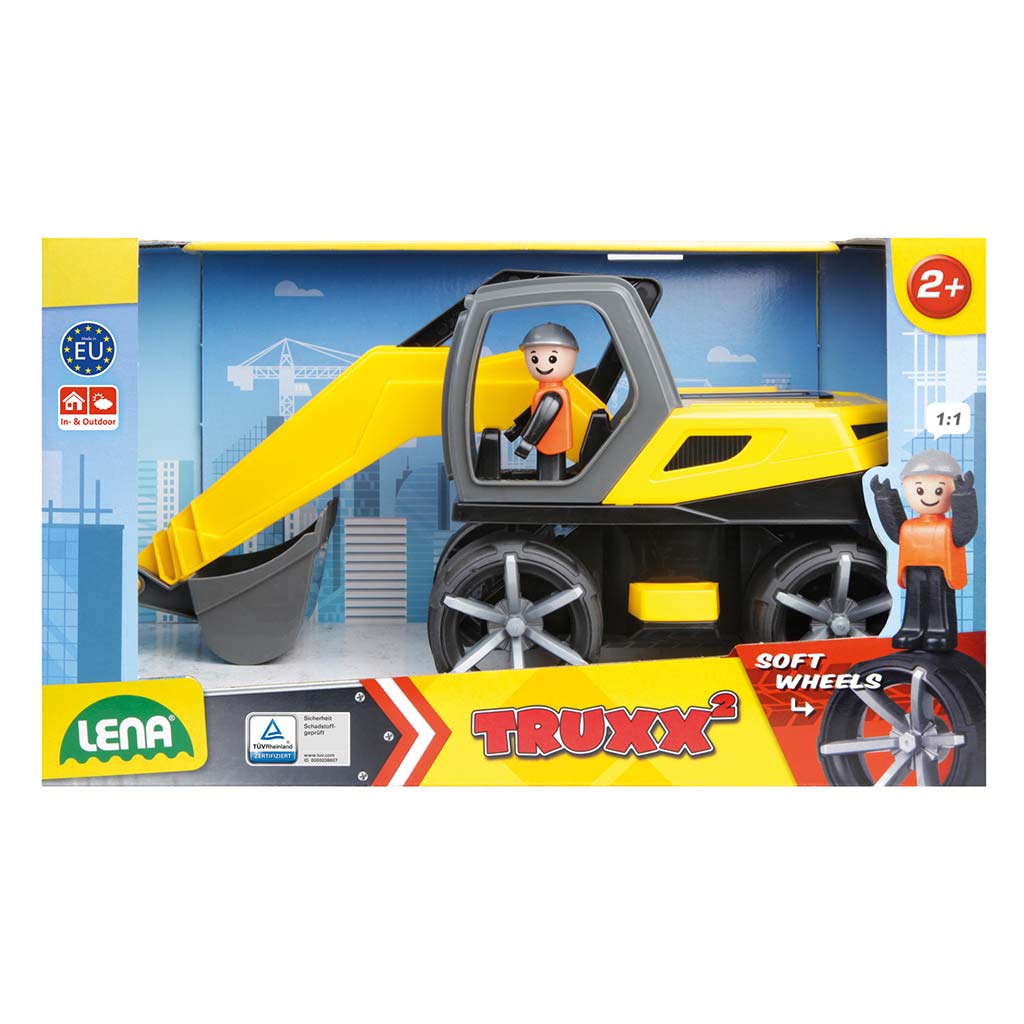 LENA: Truxx 2 Kotrógép dobozos 35cm