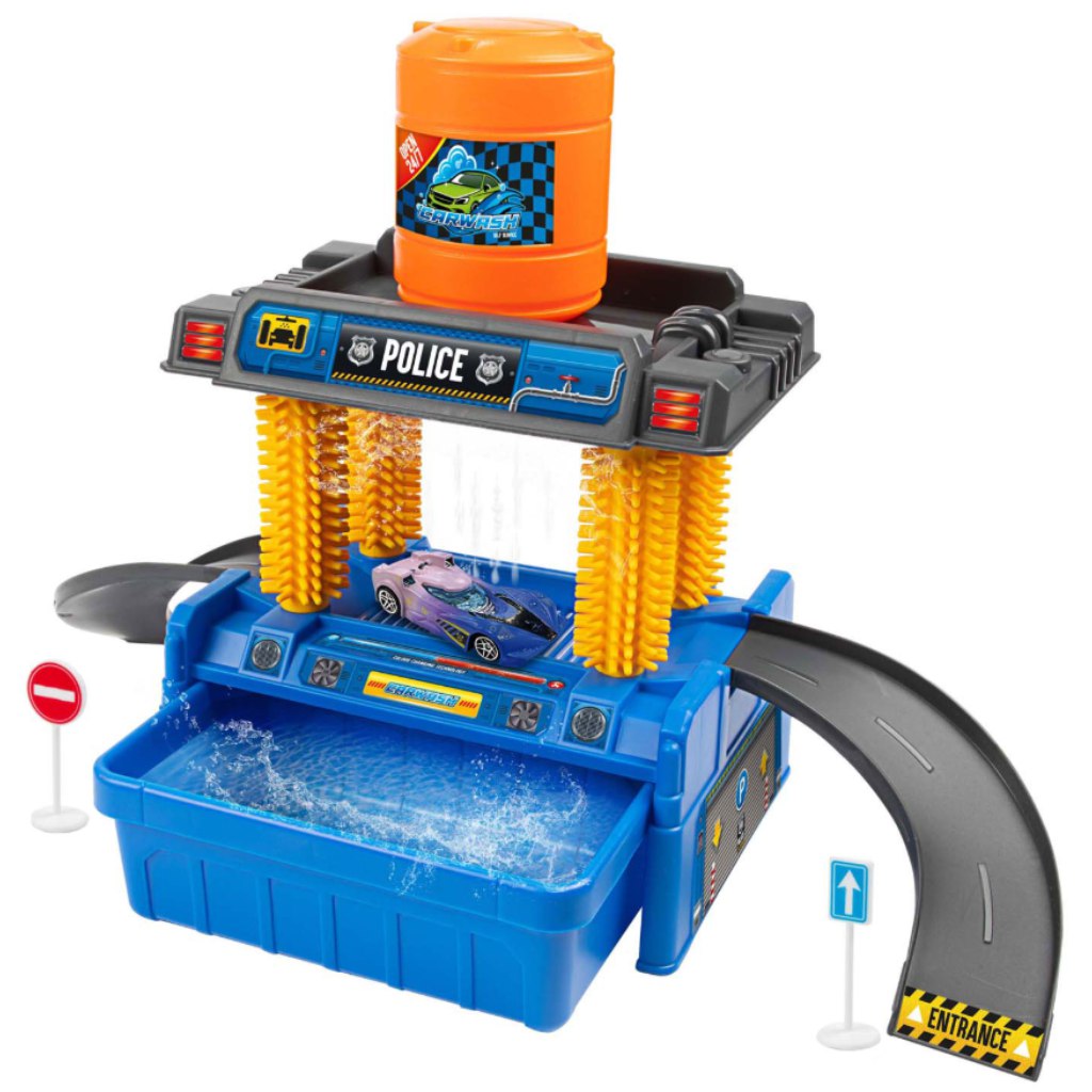 Turbo Racers Autómosó pályaszett kisautóval több színváltozatban kép 3