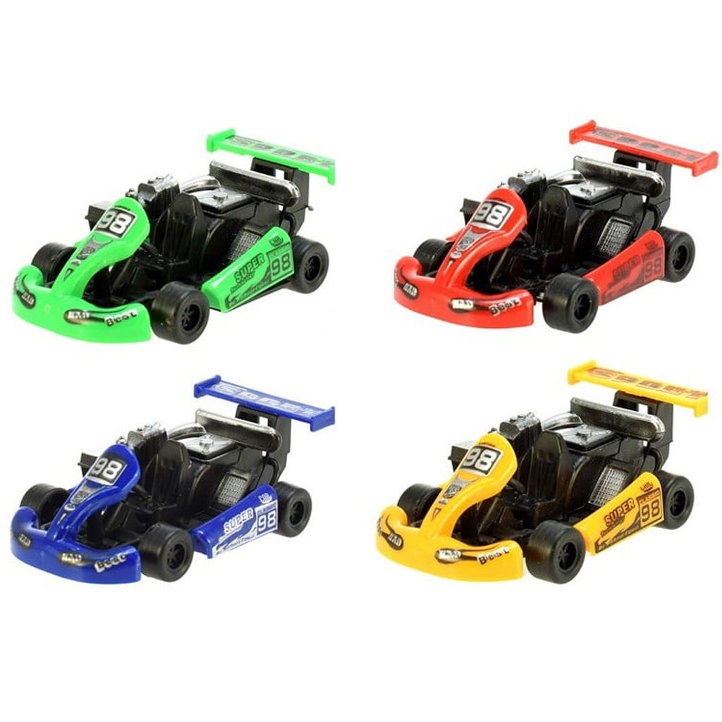 Turbo Racers Go-kart versenyautó többféle változatban 1db kép 2