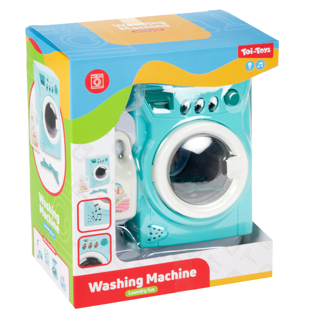 Türkiz mosógép hang és fényeffektekkel
