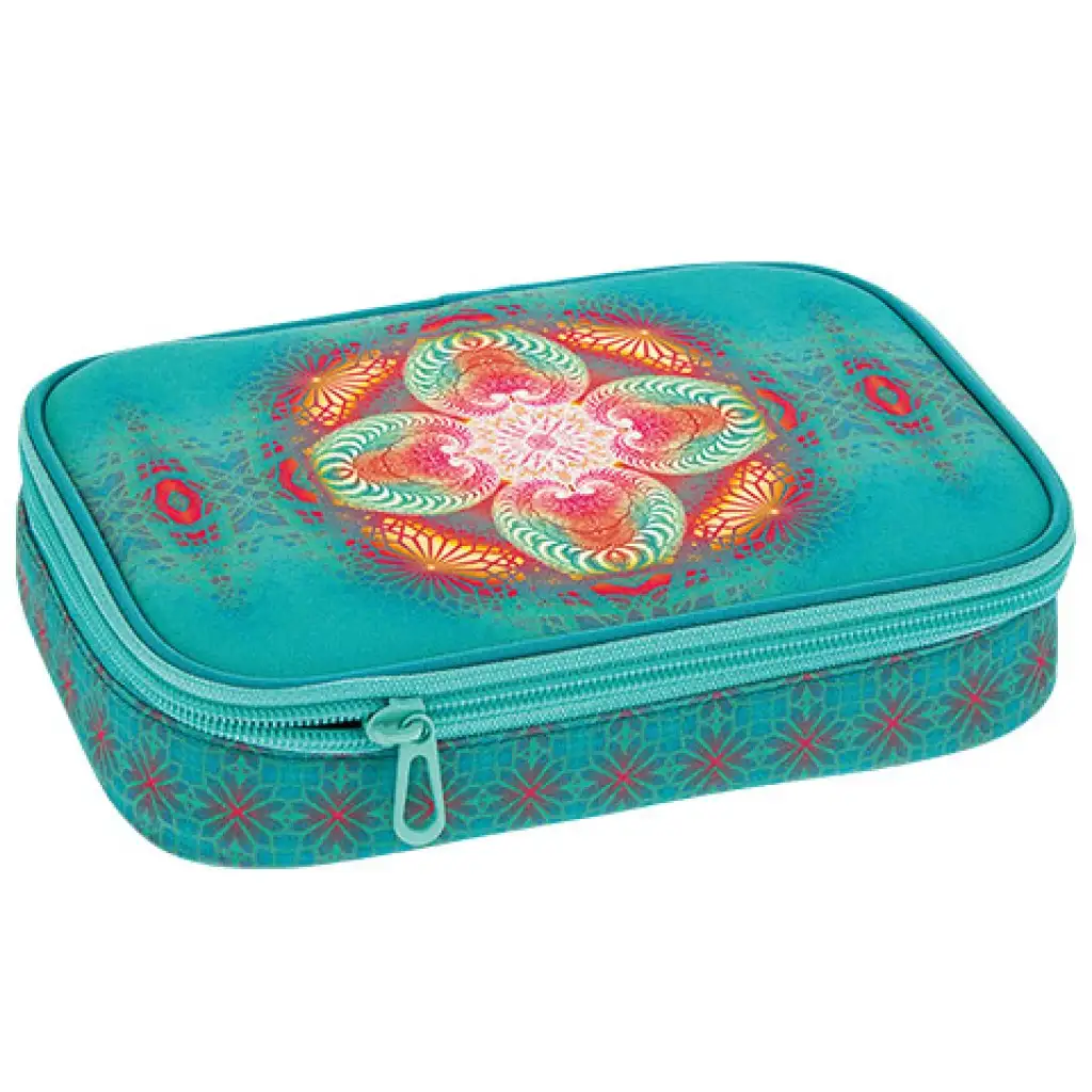 Ars Una: Turquise Hope többszintes kihajtható tolltartó 15,5x22,5x4,5cm