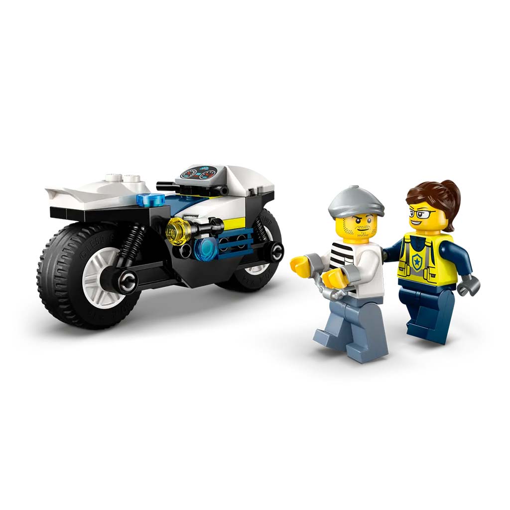 LEGO® City: Üldözés rendőrségi motorkerékpárral (60455) kép 3