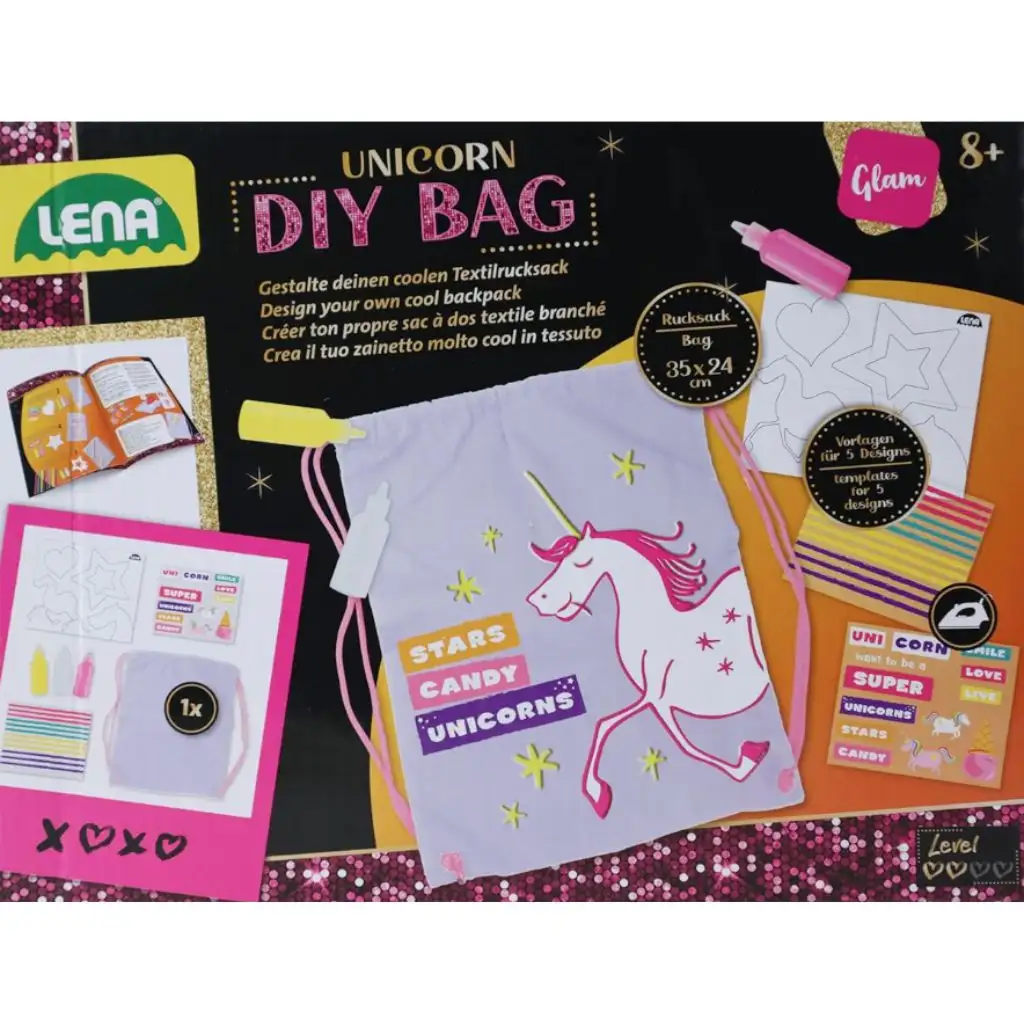 LENA: DIY kreatív tornazsák készítő szett kép 3