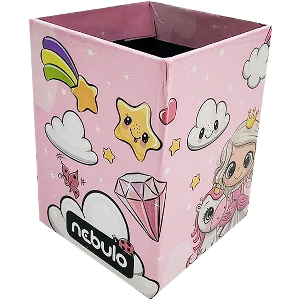 Nebulo: Asztali írószertartó pohár Unikornis és királylány