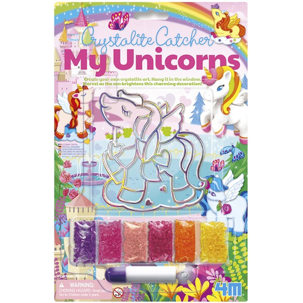 Unikornis kristálykép készítő kreatív szett többféle változatban 1db kép 2