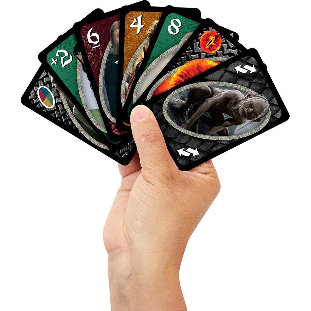 UNO Gyűrűk Ura kártyajáték - Mattel kép 3