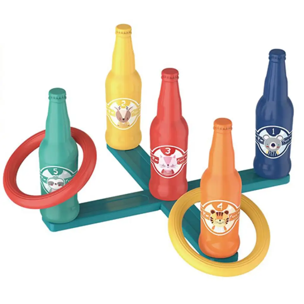 Üveges karikadobáló játékszett kép 2