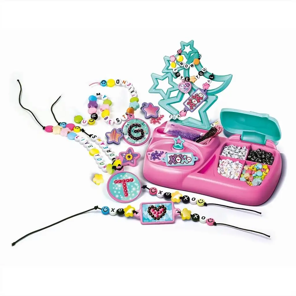 Crazy Chic: Üzenetalkotások gyöngyfűző kreatív szett - Clementoni kép 2