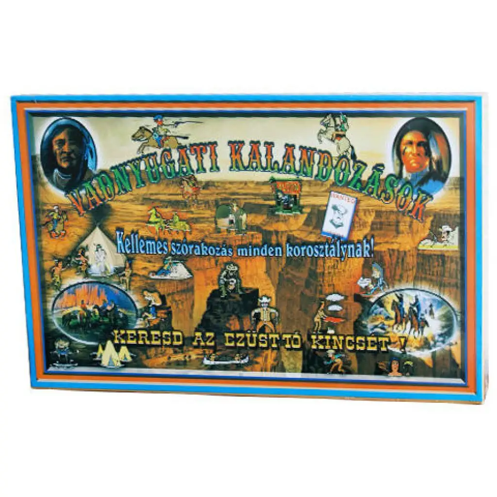 Vadnyugati kalandozások társasjáték