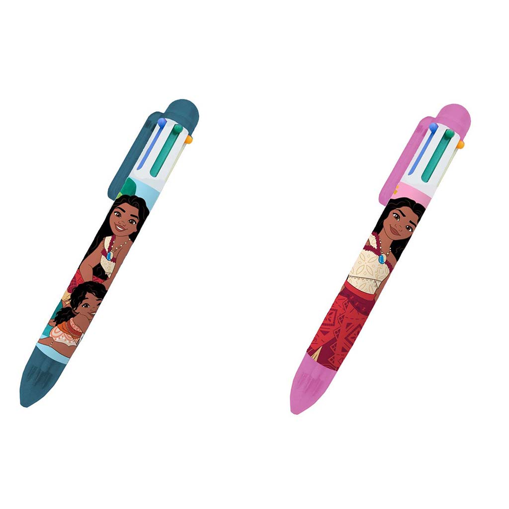 Luna: Vaiana 2 6 színű golyóstoll többféle 1db kép 2