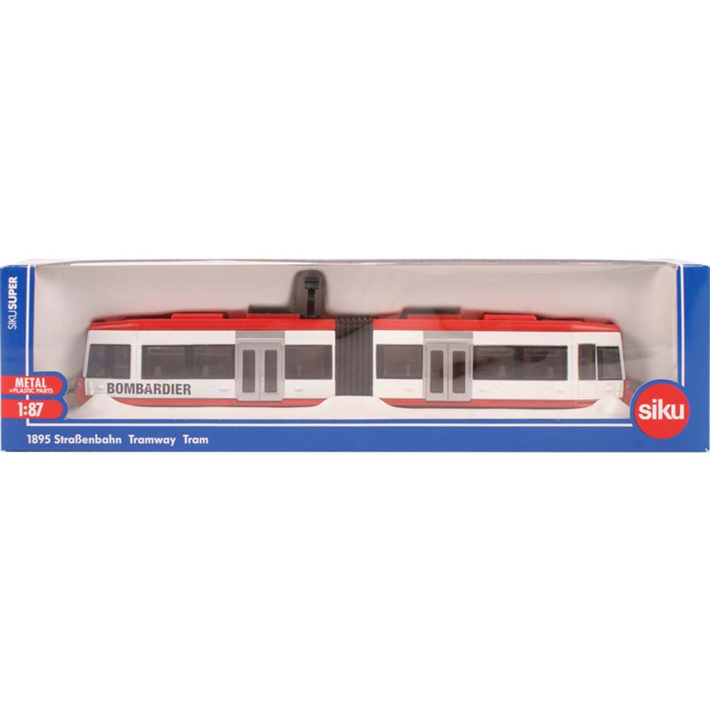 SIKU Városi piros villamos 1/87 kép 2