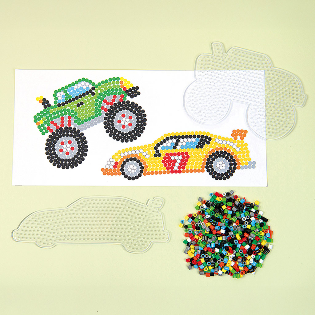 PlayBox: 5mm-es MIDI versenyautós vasalható gyöngy szett kép 2