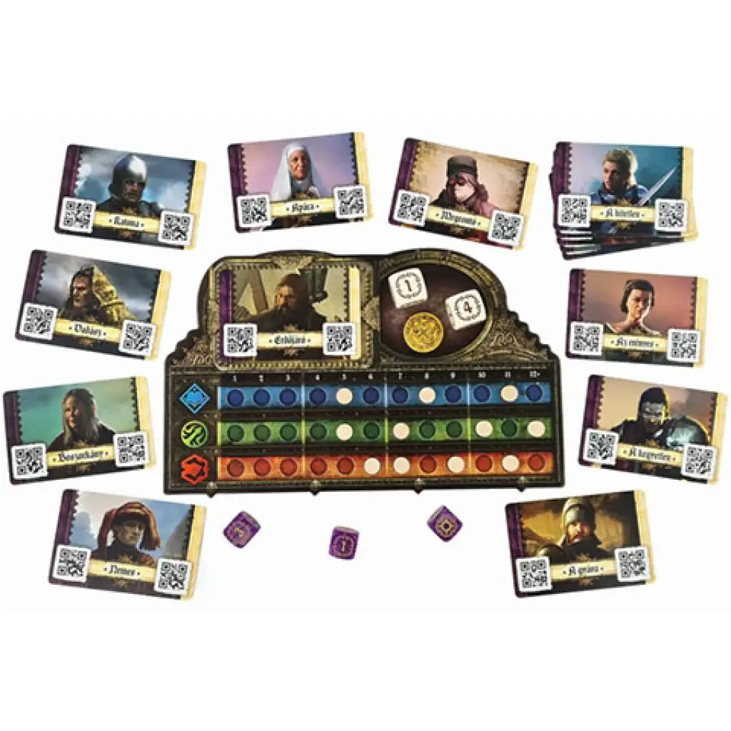 Végzetek - Egy legendás kor sötét krónikái társasjáték kép 2