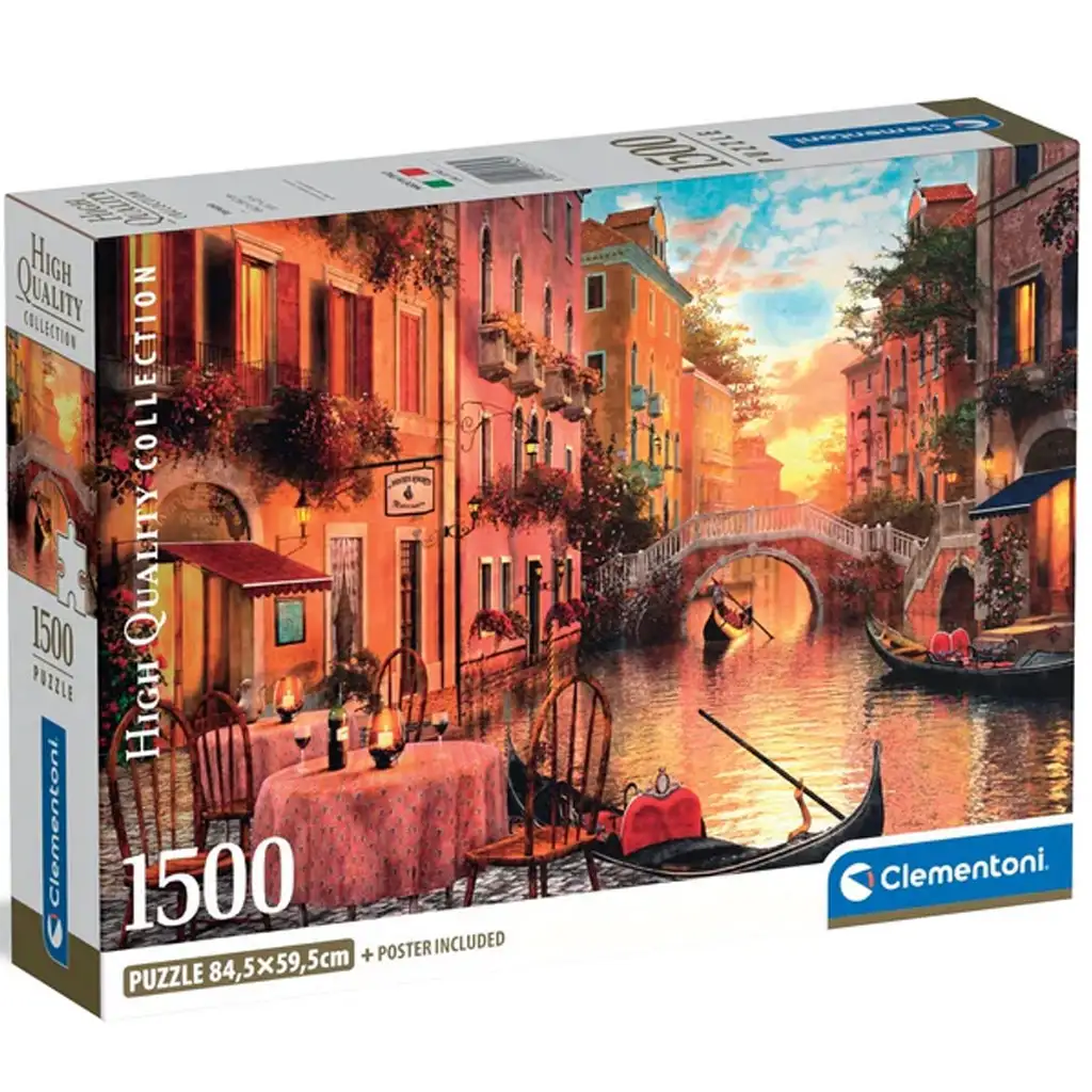 Velencei vacsora 1500db-os HQC kompakt puzzle - Clementoni