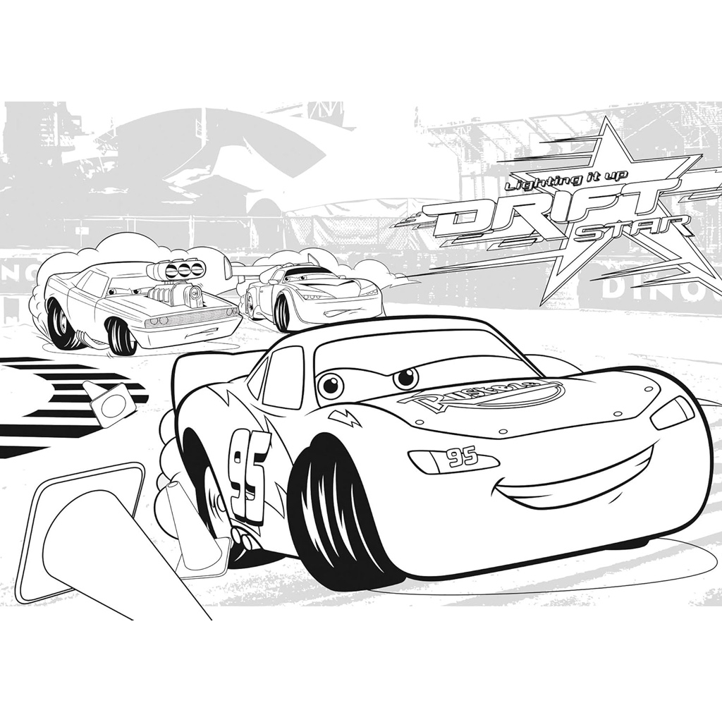 Verdák 2 az 1-ben 250db-os puzzle és színező 50x35cm - Lisciani kép 3