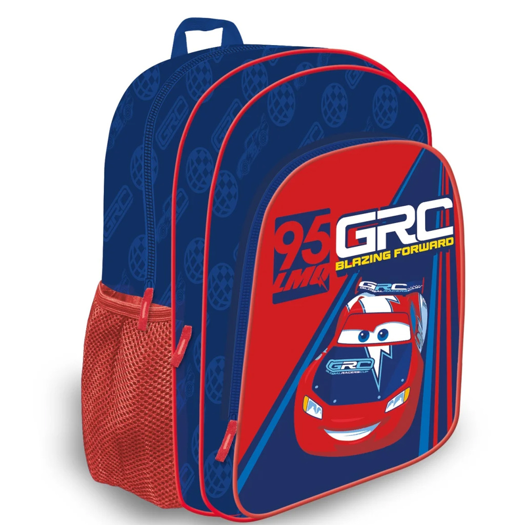 Verdák Villám McQueen iskolatáska, hátizsák 38x32x22cm